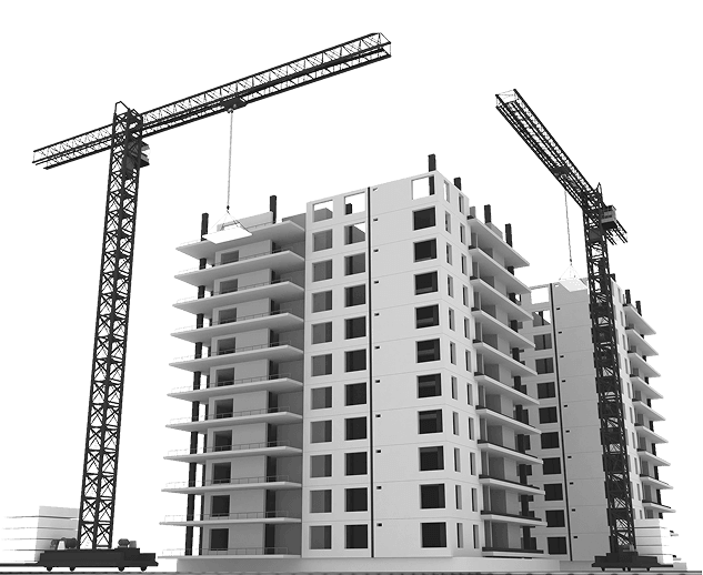 Modern skyscrapers
